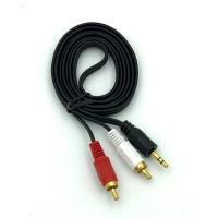 Кабель аудио DC3.5mm-2RCA (джек- 2 тюльпана) 1.5 м