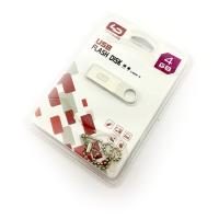 USB Flash Drive  4Gb L.DATA LD-V07 Silver