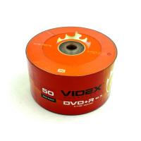 Диск DVD+R VIDEX 4,7 Gb 16x упаковка 50 шт