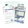 Сетевое ЗУ DN22 Point (5V/2.1A/2USB) с кабелем micro usb White 