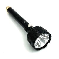 Ручной светодиодный фонарь на аккумуляторе Junai JA-1972 27 cm Black
