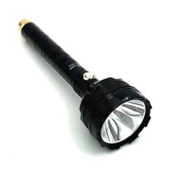 Ручной светодиодный фонарь на аккумуляторе Junai JA-1972 27 cm Black