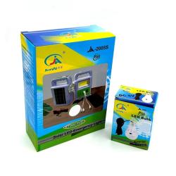 Светодиодный фонарь с солнечной зарядкой Junai JA-2005 + LED лампа JA-399