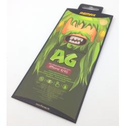 Защитная пленка REMAX iPhone 4/4S Matte Green