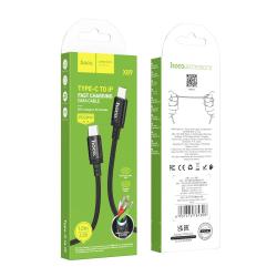 Дата кабель HOCO X89 Type C to Lightning 20W 1m Black