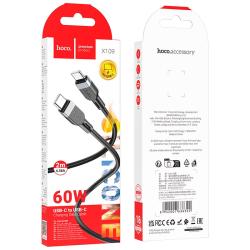 Дата кабель HOCO X109 Type C - Type C 60W 2m Black