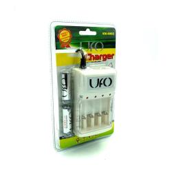 Зарядное устройство UFO Charger KN-8003 + АКБ АА 2500 mAh