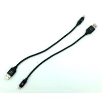 Дата кабель I-001 круглый Lightning 0.3m Black (тех. упаковка)