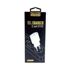 Сетевое ЗУ ASPOR A818 plus (5V/2.4A/1USB)