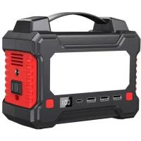 Портативная зарядная станция REMAX RPP-325 Tank Series 36000mAh 150W Black_Red
