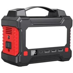 Портативная зарядная станция REMAX RPP-325 Tank Series 36000mAh 150W Black_Red