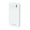 Power Bank REMAX RPP-288 Pure Series (20000mAh/USB+TYPE C /20W) + Qualcomm 3.0 White