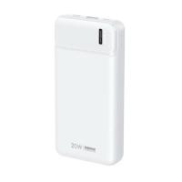 Power Bank REMAX RPP-288 Pure Series (20000mAh/USB+TYPE C /20W) + Qualcomm 3.0 White