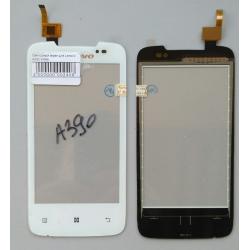 Сенсорный экран для Lenovo A390 White