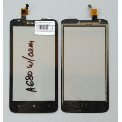 Сенсорный экран для Lenovo A680 (с камерой) Black