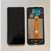 Дисплей + тачскрин + рамка для SAMSUNG A12 Black