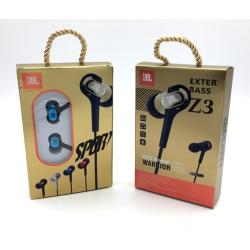 Наушники JBL Z3 + mic Blue