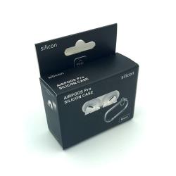 Чехол Silicone Case AirPods PRO с карабином #18 Black 