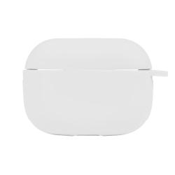 Чехол Silicone Case AirPods PRO с карабином #09 White