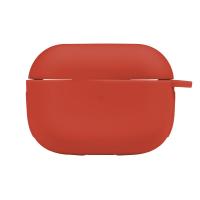 Чехол Silicone Case AirPods PRO с карабином #14 Red