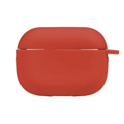 Чехол Silicone Case AirPods PRO с карабином #14 Red