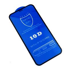 Защитное стекло 10D iPhone 12 / Iphone 12 PRO Black (тех. упаковка)