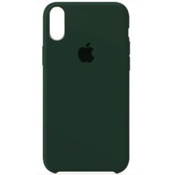Чехол iPhone XS Max Silicon Case Copy #64 Forest Green