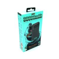 Power Bank REMAX RPP-167 Lango Series 30000mAh/2 USB Micro input+Type C input+ iPh input Black 