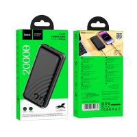 Power Bank HOCO J123A 20000mAh (2USB/1Type-C, 2A) Black  