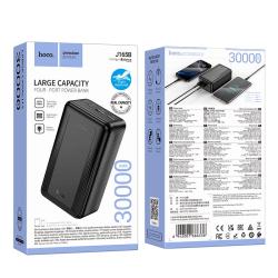 Power Bank HOCO J165B 30000mAh (2USB/Type-C, 2A) Black
