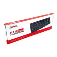 Клавиатура USB JEDEL K11 Black