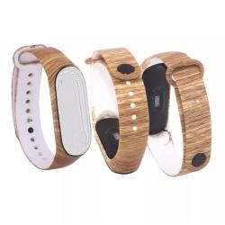 Браслет для смарт часов Mi Band 3 / 4 Wood