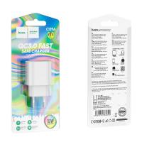 Сетевое ЗУ HOCO C109A QC3.0 Fast Safe Charger 18w White
