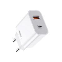 Сетевое ЗУ REMAX RP-U68 (5V/3A/1USB + Type C) Qualcomm 3.0