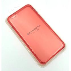 Чехол iPhone 6+/6S+ Silicon Case Clear Red