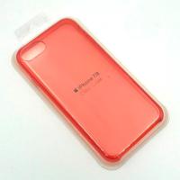 Чехол iPhone 7/8 Silicon Case Clear Red