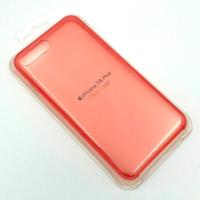 Чехол iPhone 7+/8+ Silicon Case Clear Red