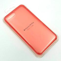 Чехол iPhone 7+/8+ Silicon Case Clear Red