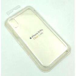 Чехол iPhone X/XS Silicon Case Clear White