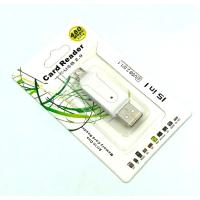 Картридер CR-004 USB + OTG SD + Micro SD White