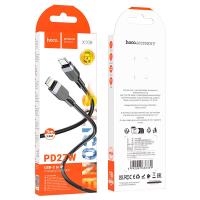 Дата кабель HOCO X109 Type C - Lightning 27W 3m Black