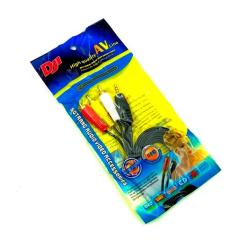 Кабель аудио DC3.5mm-3RCA (джек- 3 тюльпана) 1.2 м