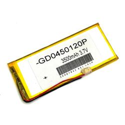 Аккумулятор универсальный 120х50х4 мм 3.7V 3500mAh (GD0450120P)