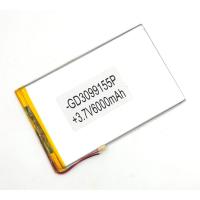 Аккумулятор универсальный 155х95х3 мм 3.7V 6000mAh (GD3099155P)