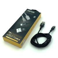 Дата кабель ASPOR A123 Type-C 2.1A Black