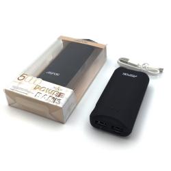 Power Bank ASPOR A360 (5000mAh/2A/2USB) Black