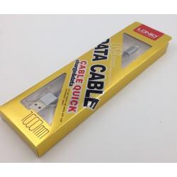 Дата кабель LDNIO LS-08 iPhone 5 Silver