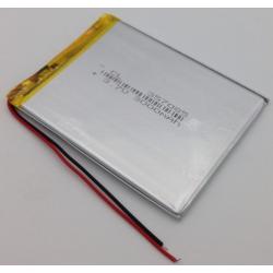 Аккумулятор универсальный  85х70х3,5 мм 3,7V 3000mAh