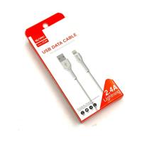 Дата кабель Sunpin CC04 Lightning 2.4A White 