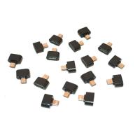 OTG переходник Plastic micro USB Black
